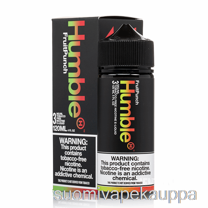 Vape Netistä Hedelmäpunssi - Nöyrä Mehu Co - 120ml 0mg